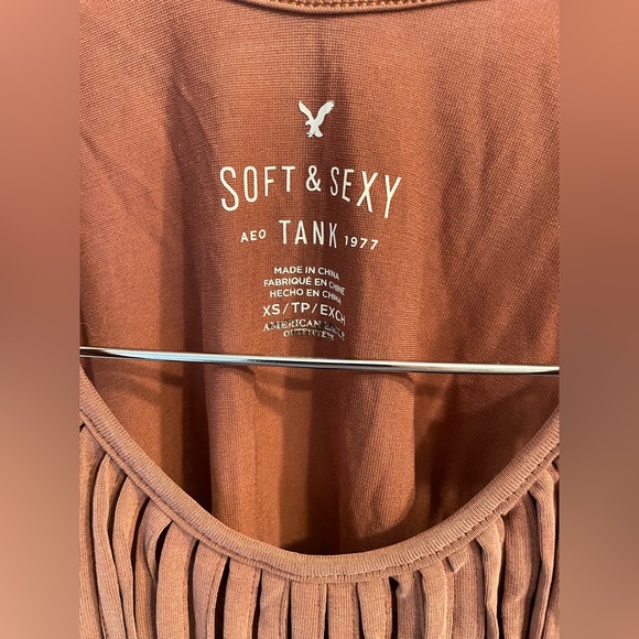 American Eagle Soft & Sexy Fringe Tank Top 🦅 - Picture 3 of 3